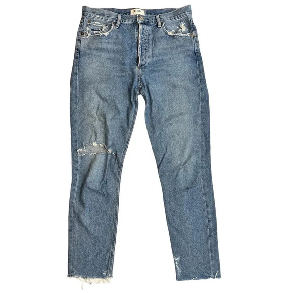 AGOLDE Jamie Hi Rise Classic Jeans in Sizzle size 28 - Picture 3 of 13